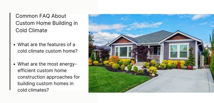 Building a House in Cold Climate Region | Custom Home Builder ...